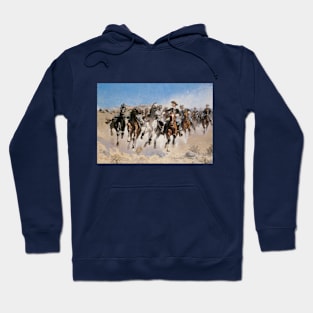 Dismounted by Frederic Remington Hoodie